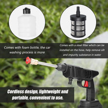 Load image into Gallery viewer, 2 Battery Portable Cordless Car High Pressure Washer Jet Water Wash Cleaner Gun