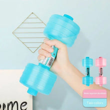 Load image into Gallery viewer, 2pcs of 1000ml Dumbbell Adjustable Weight Gym Water Dumbbell Women's Weight Loss Exercise Equipment, Exercise Yoga Training