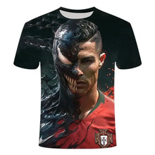 Load image into Gallery viewer, New Ronaldo Venom Graphic T-Shirt Men Women Crew Neck Summer Streetwear Top