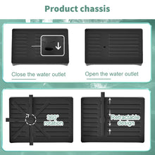 Load image into Gallery viewer, Drainer rack kitchen sink Kitchen Adjustable Plates Organizer Dish Bowl Drainer Storage Rack Cutlery Storage Holder