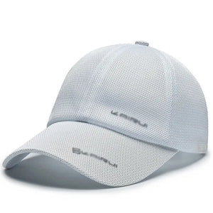 Summer Sunscreen Mesh Hat: Outdoor Fishing Breathable Cap Unisex Lightweight