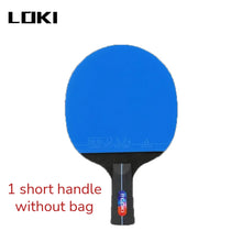 Load image into Gallery viewer, LOKI K5000 Table Tennis Racket Set 1pc/2pcs Home Entertainment Ping Pong Rackets with Blue Color Ping Pong Rubber