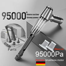 Load image into Gallery viewer, Car Wireless Vacuum Cleaner Portable Handheld120W Blowable Cordless Home Appliance Vacuum Home &amp; Car Dual Use Mini VacuumCleaner