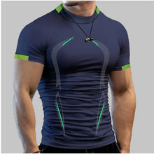 Load image into Gallery viewer, Men&#39;s Compression Shirt - Superhero Fitness Tee for Gym and Running