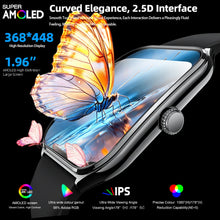 Load image into Gallery viewer, New Ultra Thin Smart Watch men 1.96" AMOLED 360*360 HD Pixel Display Always Show Time Call Reminder Smartwatch Ladies For huawei