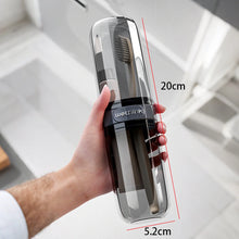 Load image into Gallery viewer, Portable Toothpaste Toothbrush Protect Holder Case Travel Camping Storage Box Protect Toothbrush Toothpaste from Dirt and Damage