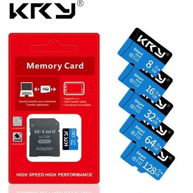 128GB 64GB 32GB Micro SD TF Flash Memory Card Class 10 for Phone Camera Tablet