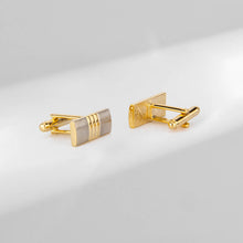 Load image into Gallery viewer, Luxury Men&#39;s Cufflinks &amp; Tie Clip Set - Wedding Guest Gift Fashion Jewelry