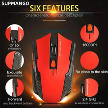 Load image into Gallery viewer, Mini Wireless Optical Mouse - Portable USB Mouse for Notebook Computer