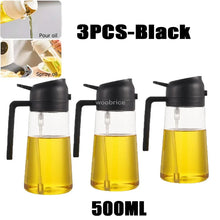 Load image into Gallery viewer, 2in1 Kitchen Spray Oil Dispenser Oil Sprayer Polisher Or Only Spray for Air Fryer Salad Grilling Roasting Cooking Kitchen Acce