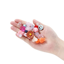 Load image into Gallery viewer, 40g Flower &amp; Heart Beads! Phone Chain, Jewelry Kit