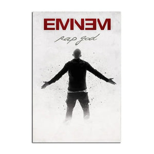 Eminem Posters And Prints Great Rap Singer Canvas Painting Music Star Wall Art Picture Ideal for Home Decor