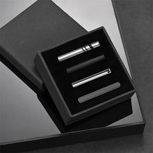 Load image into Gallery viewer, Minimalist Tie Clip &amp; Cufflinks Set for Men - Business Party Gift Box, Luxury Fashion