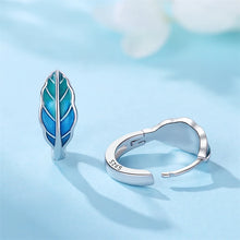 Load image into Gallery viewer, 925 Sterling Silver Floral plant series greenery iris vine Hoop Earrings For Women Wedding Engagement Birthday Jewelry Gift 2024
