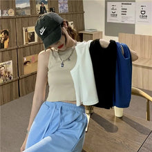 Load image into Gallery viewer, Hot Girl American Style Strapless Slimming Crop Top - Summer Outdoor Short Vest