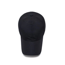 Load image into Gallery viewer, Hat Men Spring Summer Solid Color Mesh Cap Baseball Cap Women Autumn Korean Edition Sunscreen Hat Mesh Breathable Peaked Cap
