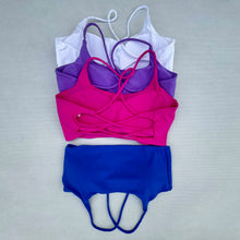 Load image into Gallery viewer, Sportswear Woman Gym Underwear Yoga Sport Bra Outdoor Jogging Cross Thin Shoulder Strap Fitness Sports Bra Breathable Female Top