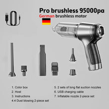 Load image into Gallery viewer, Car Wireless Vacuum Cleaner Portable Handheld120W Blowable Cordless Home Appliance Vacuum Home &amp; Car Dual Use Mini VacuumCleaner