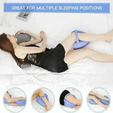 Load image into Gallery viewer, Memory Cotton Leg Pillow Hollow Heart Pregnancy Side Sleeper Sciatica Orthopedic Sciatica Back Hip Relief Pillow For Bed, Sofa