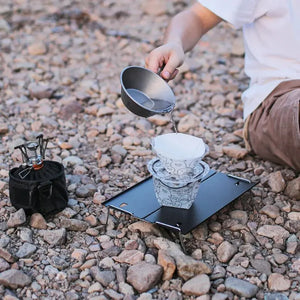 Folding Camp Dishes! Plate, Bowl, Cup, Filter - Lightweight