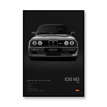Load image into Gallery viewer, Famous Brand Cars SVJ GT3RS G80M3C Canvas Wall Art Print Poster 918 M5CS MSCSL Decorative Mural Home Decor Gift Unframed