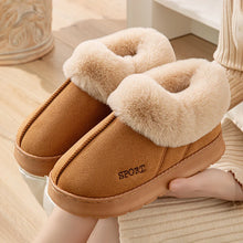 Load image into Gallery viewer, Fluffy Ankle Boots Female Winter Luxury Designer Woman Shoes Elegant Plush Women's Slippers Home Fuzzy Fur Slides Snow Booties