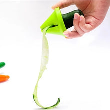 Load image into Gallery viewer, Kitchen Rotating ShredderSpiral Peeler Manual Vegetable Slicer Fruit Potato Radish Grater Kitchen Gadgets Kitchen Accessories