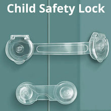 Load image into Gallery viewer, 6PCS Baby Cabinet Locks - Child Safety Strap for Drawer, Refrigerator, Anti-Pinch