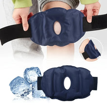 Load image into Gallery viewer, Reusable Nylon Gel Knee Pack for Hot/Cold Therapy, Easing Discomfort and Aiding Foot Relaxation