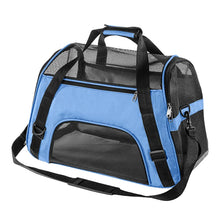 Load image into Gallery viewer, Cat Bags Portable Puppy Dog Carrier Bag Cats Handbag Mesh Breathable Foldable Travel Pet Bag Pet Carrying Supplies