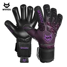 Load image into Gallery viewer, WVVOU Soccer Goalie Gloves for Adults and Youth, High Performance Goalkeeper Gloves with 5 Detachable Finger Saves