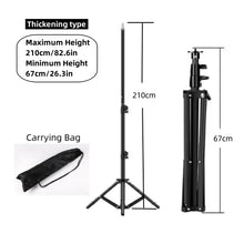 Load image into Gallery viewer, RP01-B Heavy Duty Metal Alloy Light Stand 160cm Tripod for Photo Studio Softbox Video Flash Reflector Lighting Background Stand