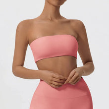 Load image into Gallery viewer, Strapless  Sports Bra Gym Top Women Quick-Drying Yoga Clothes Women Tube Top Fitness Chest Wrap Underwear Workout Bra Female
