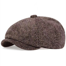 Load image into Gallery viewer, 2025 New Classic Hat for Men Caps Vintage Retro Tweed Peaky Blinders Beret Hat Flat Peaked Cap Street Hats for Women Men