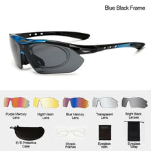 Load image into Gallery viewer, Cycling Sunglasses Sports Men Glasses Road Bicycle Glasses Mountain Bike Riding Protection Goggles Eyewear Women Sun Glasses