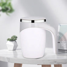 Load image into Gallery viewer, Automatic Stirring Cup Mug Rechargeable Portable Coffee Electric Stirring Stainless Steel Rotating Magnetic Home Drinking Tools