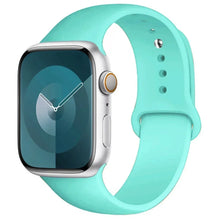 Load image into Gallery viewer, Silicone Band For Apple Watch strap 44mm 45mm 40mm 41mm 42-46mm sport bracelet iwatch series 8 7 6 5 4 9 10 11 SE-Ultra 2/3 49mm