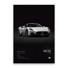 Load image into Gallery viewer, Famous Cars M5 918 GT3 Canvas Wall Art Print Poster G63 STO SLS Decorative Mural Modern Home Decor Birthday Gift Unframed