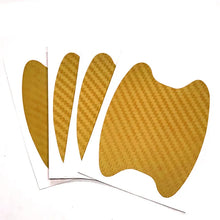 Load image into Gallery viewer, Car Stickers Anti Scratch Car Door Handle Carbon Fiber Protector  Automobiles Handle Protection Film Styling Exterior Accessorie