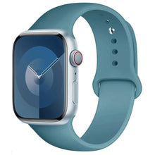 Load image into Gallery viewer, Silicone Band For Apple Watch strap 44mm 45mm 40mm 41mm 42-38mm 45 mm sport bracelet iwatch series 8 7 6 5 4 3 SE 9 Ultra 2 49mm