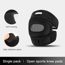 Load image into Gallery viewer, 1PC Pressurized Knee Wrap Sleeve Support Bandage Pad Elastic Braces Knee Hole Kneepad Safety Basketball Tennis Cycling
