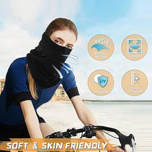 Load image into Gallery viewer, Ice Silk Sun Scarf  Motorcycle Neck Gaiter, UV Protection