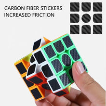 Load image into Gallery viewer, 3x3x3 Magic Cube - Carbon Fiber Sticker - Professional Speed Cube for Decompression &amp; Fun