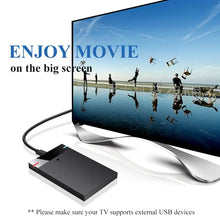 Load image into Gallery viewer, 2.5-Inch HDD Enclosure - USB 3.0/Type-C - External Hard Drive Case - 5TB Capacity