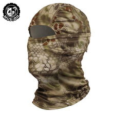 Load image into Gallery viewer, MusionTactical Balaclava Full Face Mask Quick-dryHiking Cycling Camping Hunting AirsoftHood Cap Bike Head Cover Summer Men Women