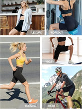 Load image into Gallery viewer, Women's High Waist Biker Shorts Knee Length Tummy Control Ultra Comfort Active Trousers Yoga And Daily Wear Plus Size Leggings