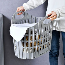 Load image into Gallery viewer, Modern Foldable Laundry Hamper High-capacity Portable Dirty Clothes Organizer Durable Laundry Basket for Home Bathroom