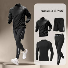 Load image into Gallery viewer, 2026 Spring Men's Quick Dry Jacket Suit 1-4 piece Outdoor Fitness Running Sets Sports Jogging Pants Workout Clothes Sportswear