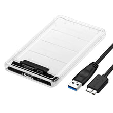 Load image into Gallery viewer, USB 3.0 to SATA III Hard Disk Case - 2.5-Inch External Enclosure for HDD/SSD