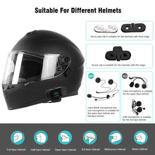 Load image into Gallery viewer, Freedconn T Com SC Bluetooth Motorcycle Intercom Helmet Headset Wireless Communication Interphone BT 5.0 Music Share 6Riders FM